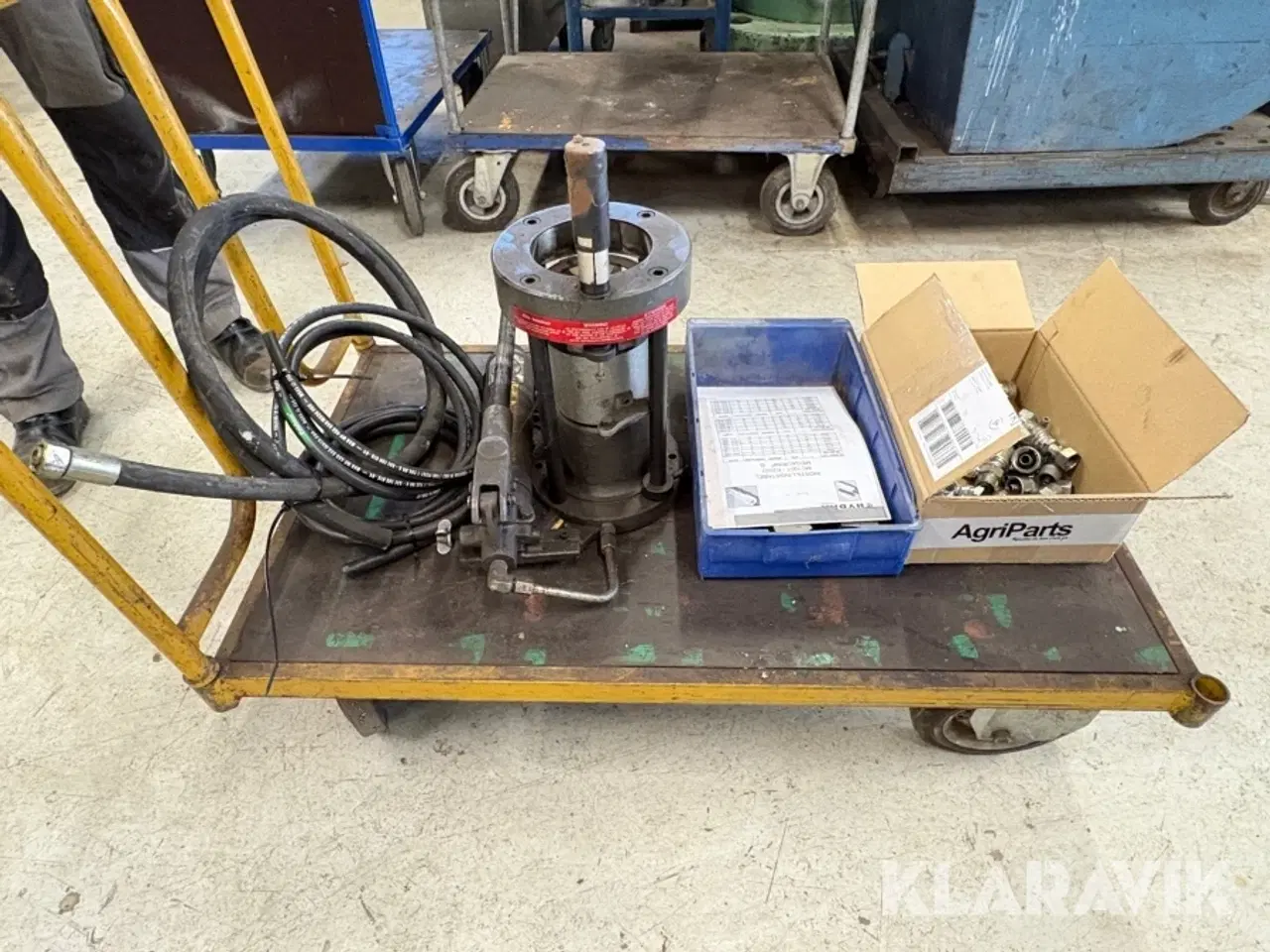 Billede 3 - Hydraulisk slangepresser Gates Hydraulics Ltd. K2503 Crimper