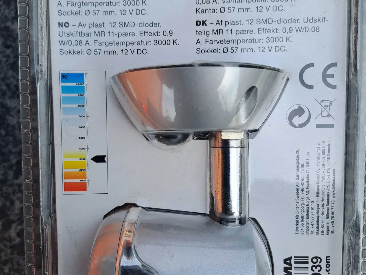 Billede 2 - 12v læselamper fra biltema 