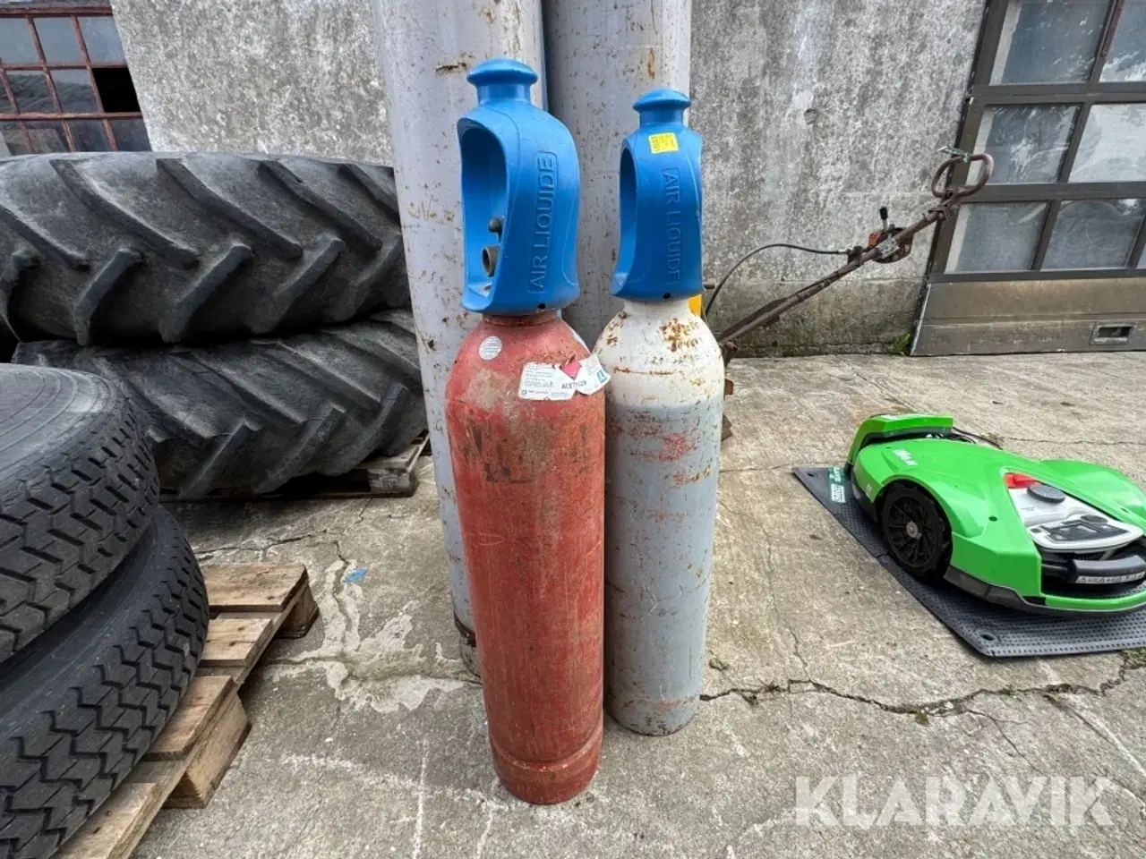 Billede 4 - Ilt og gas flasker 7 styk