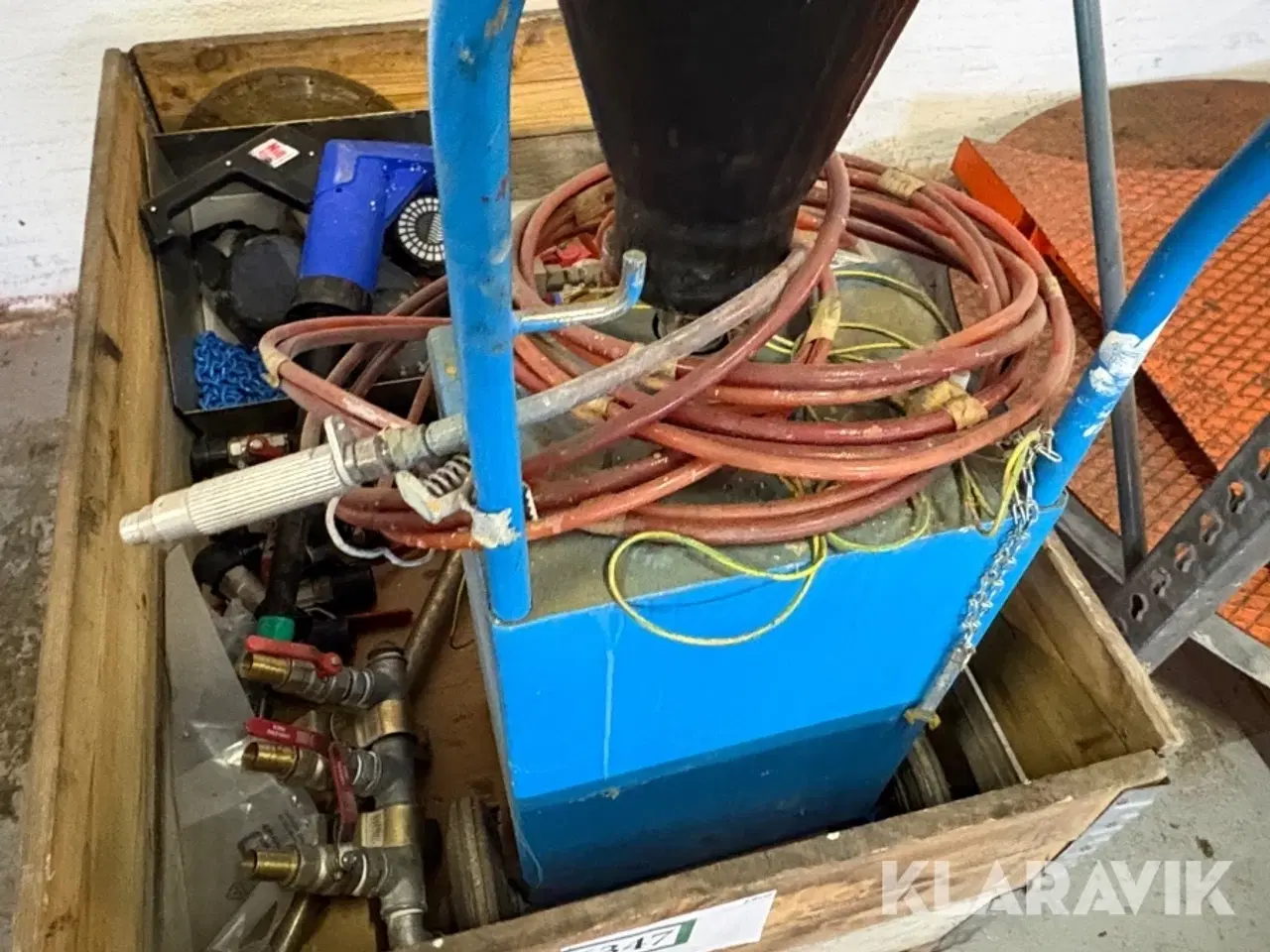 Billede 11 - Samlet lot - malersprøjte, vvsudstyr mm