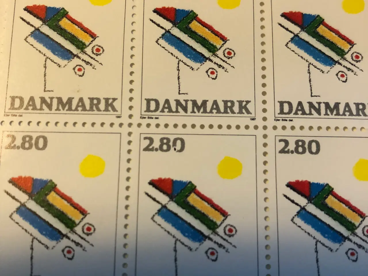 Billede 2 - Frimærker Danmark, postfrisk, Variant  AFA nr. 891