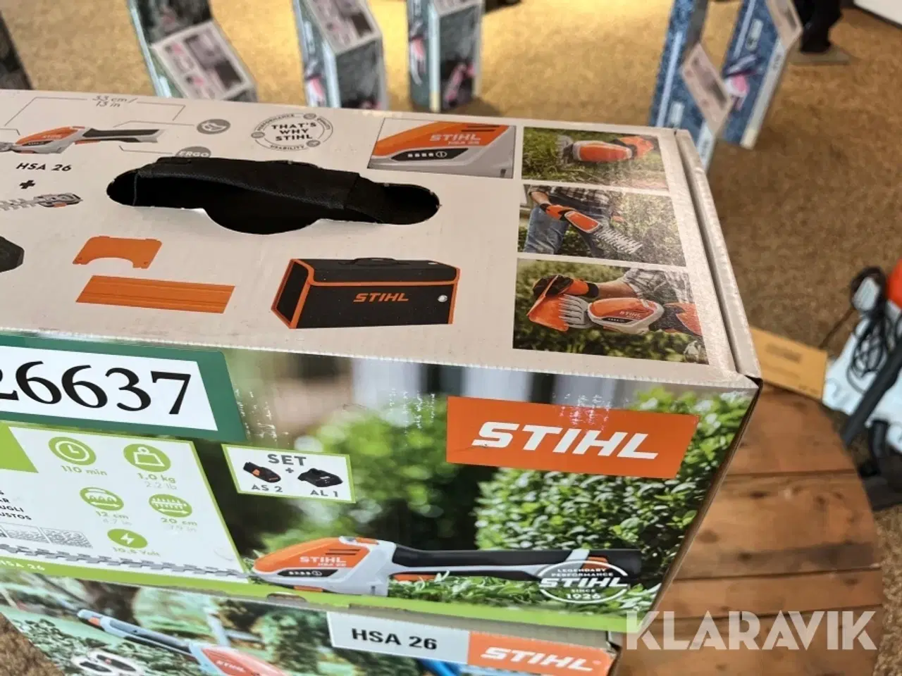 Billede 3 - Hækkeklipper Stihl HSA26 mini