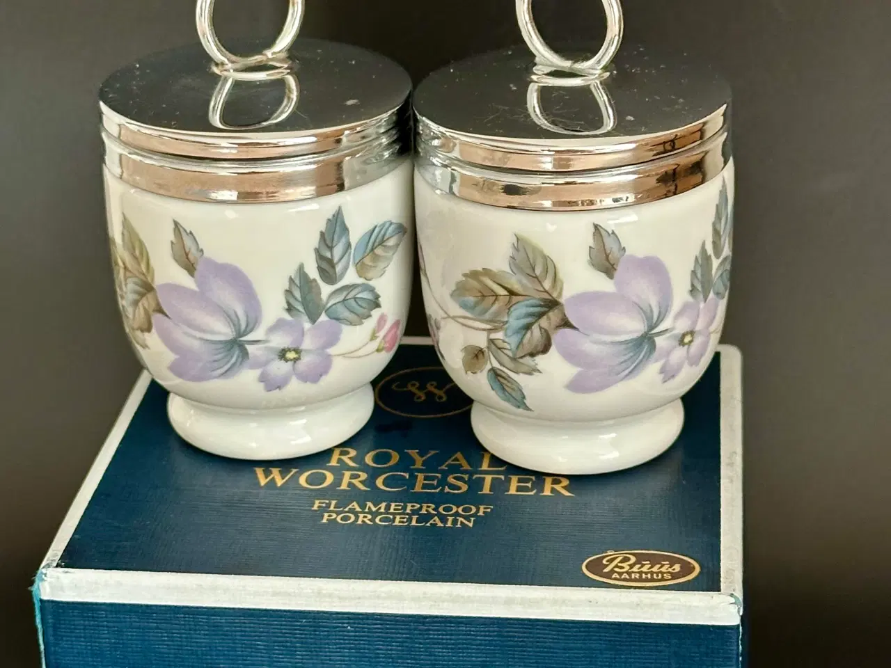 Billede 5 - ROYAL WORCESTER Egg Coddler sæt sælges