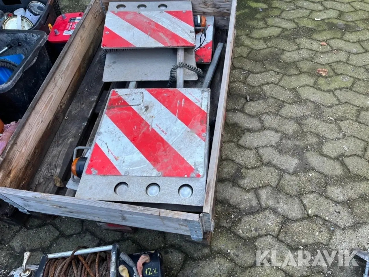 Billede 5 - Udtræksskilte til lastbil 4 styk