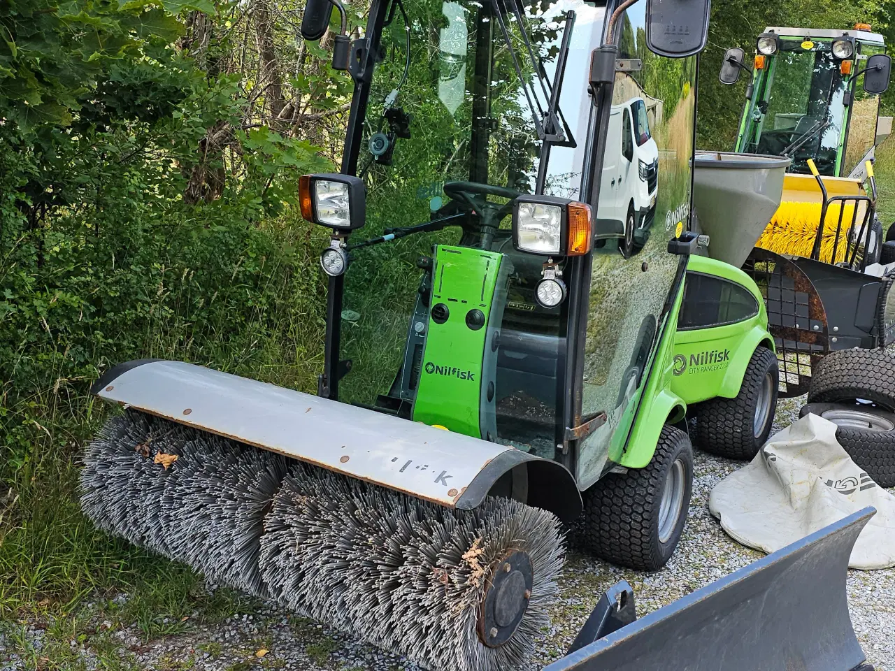 Billede 3 - Komplet Snerydninsmaskine, Egholm 2250