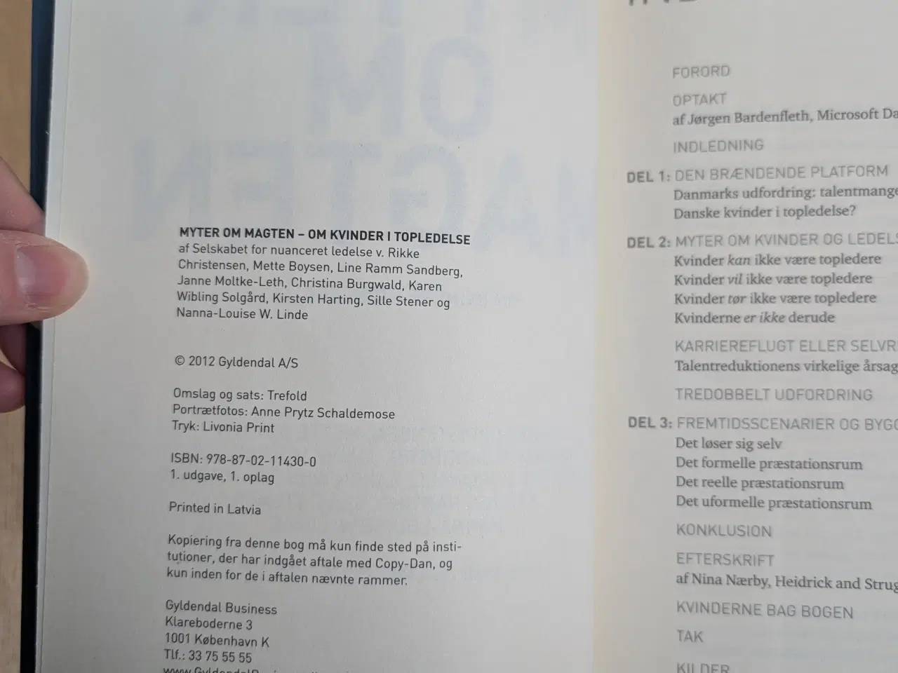 Billede 7 - Myter om magten bog om kvinder i topledelse