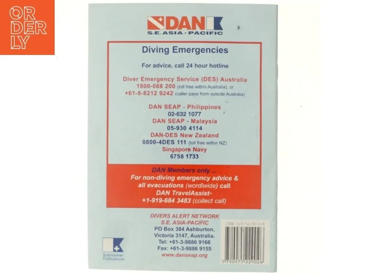 Billede 3 - Dive Logbook and First Aid Guide af John Lippmann (Bog)