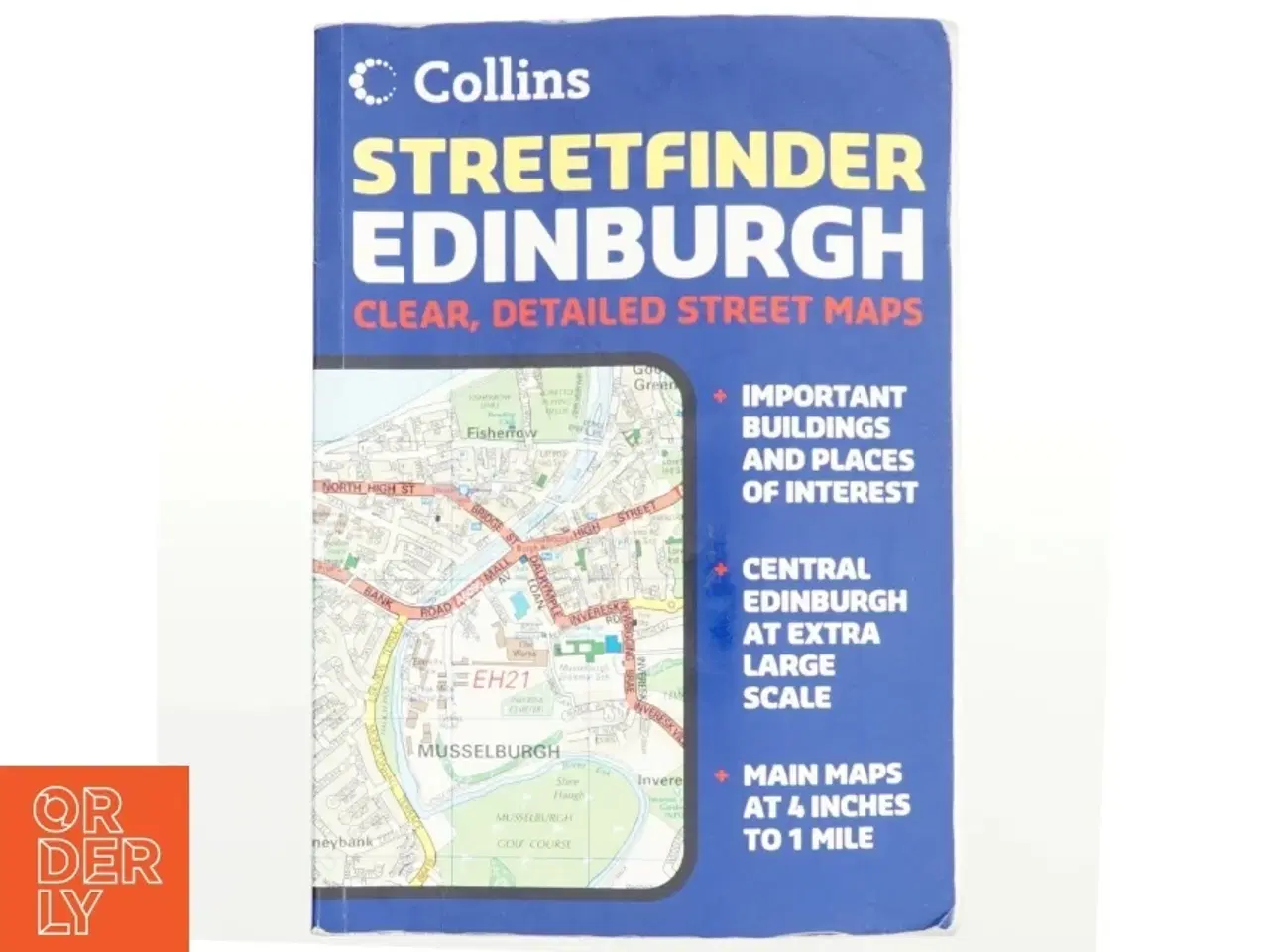 Billede 1 - Edinburgh Streetfinder af Collins Bartholomew Ltd, HarperCollins (Firm) (Bog)