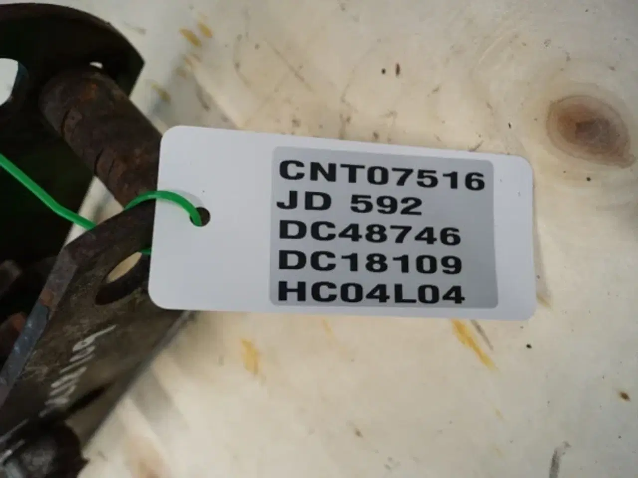 Billede 10 - John Deere 592 Stramme Tandhjul DC48746