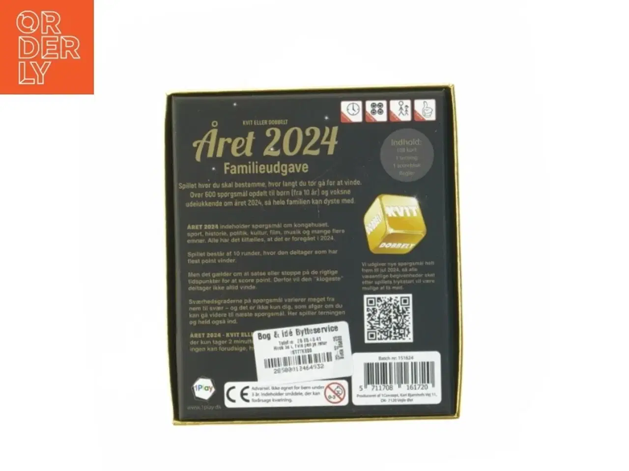Billede 3 - Kvit eller Dobbelt Året 2024 Familiespil fra 1Play