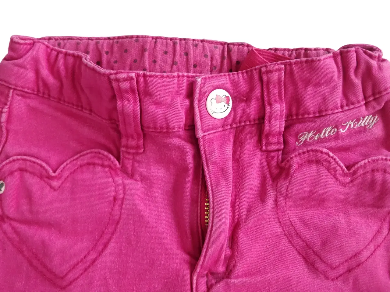 Billede 4 - Pink Hello Kitty jeans bukser, str. 92