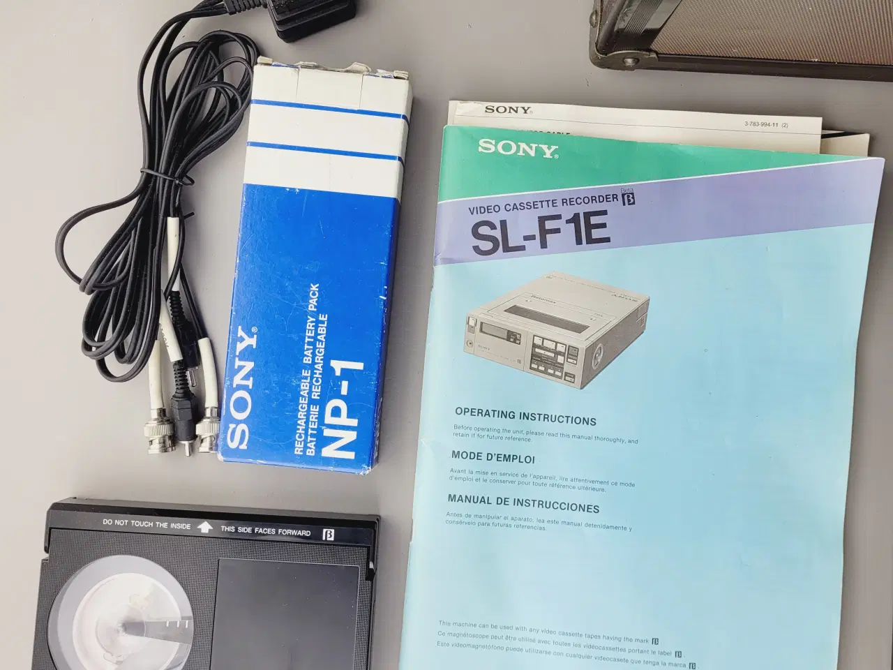 Billede 5 - ⭐️· 📸 Sony Betamax SL-F1E Bærbar Videooptager 