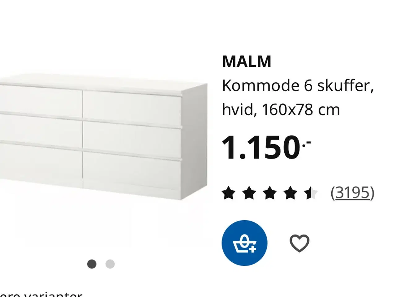 Billede 7 - Kommode, IKEA MALM