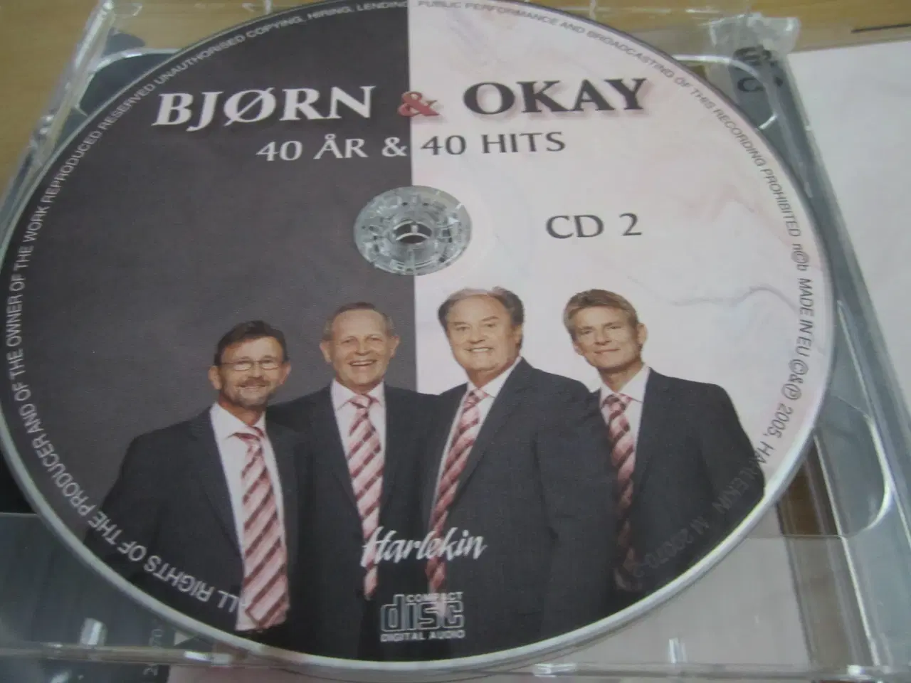 Billede 3 - BJØRN & OKAY. 40 ÅR & 40 HITS.