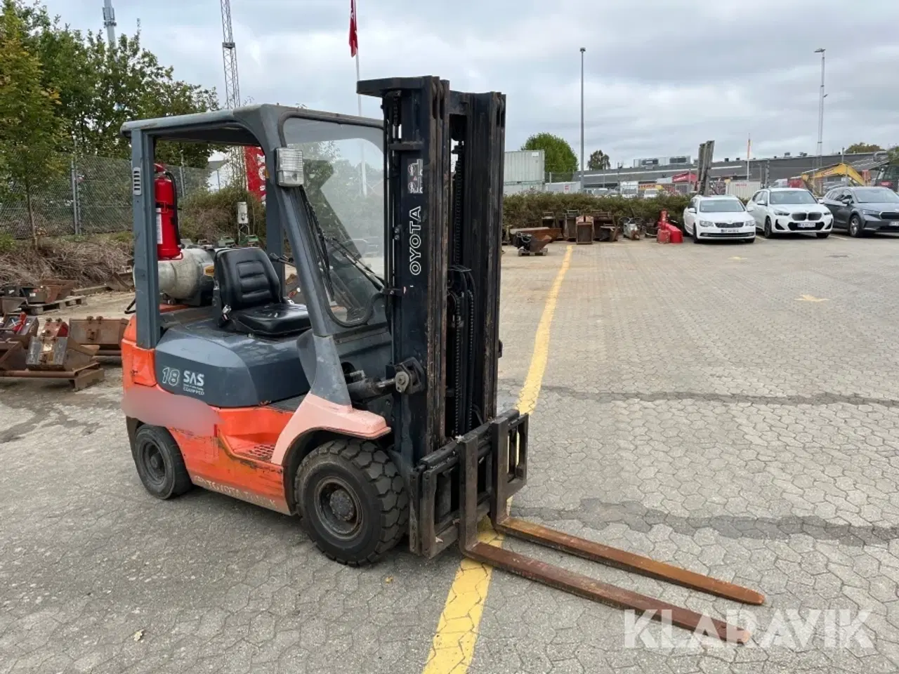 Billede 2 - Gaffeltruck Toyota 42-7FGF18