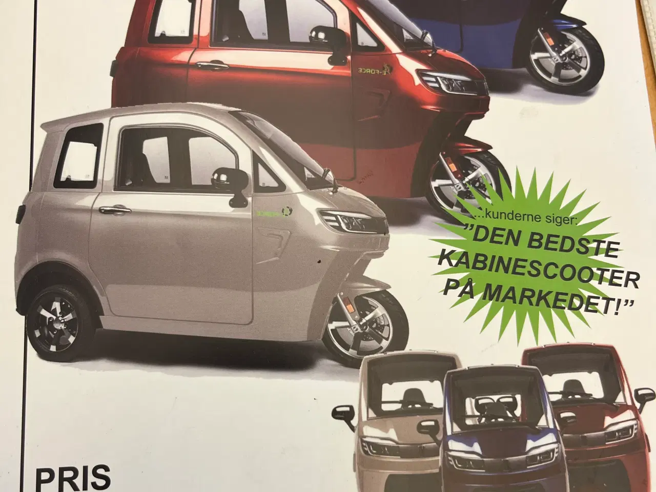 Billede 9 - E-Force kabinescooter