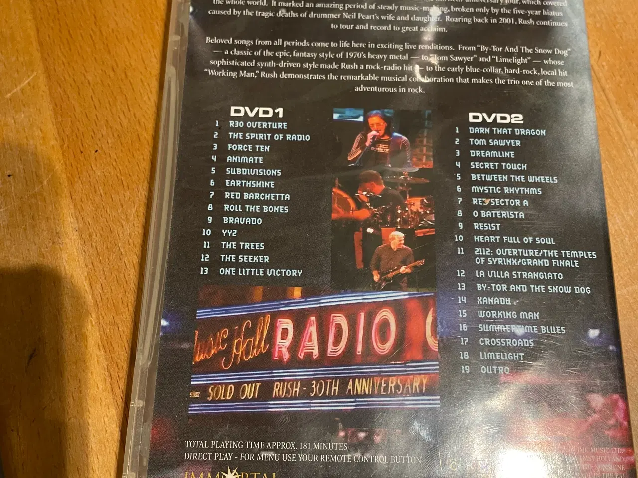 Billede 3 - Musik dvd: Rush, Santana, Nirvana