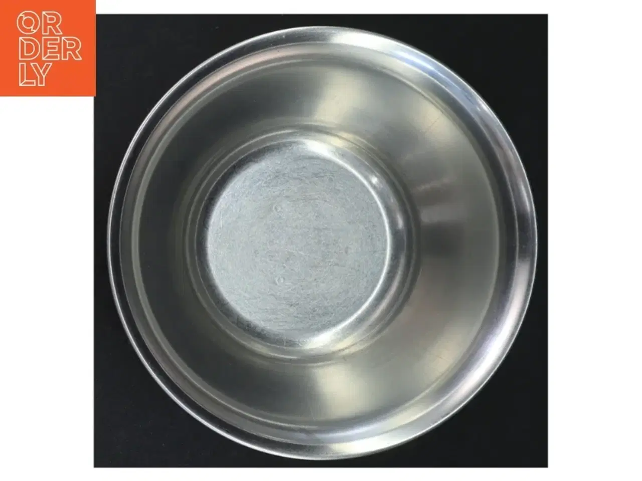 Billede 2 - Rustfrit stål skål med underfad (str. Ø 15 cm)