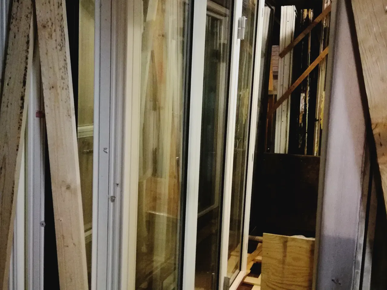 Billede 1 - NY TERRASSE FOLDEDØR 179x211, KR 15.000