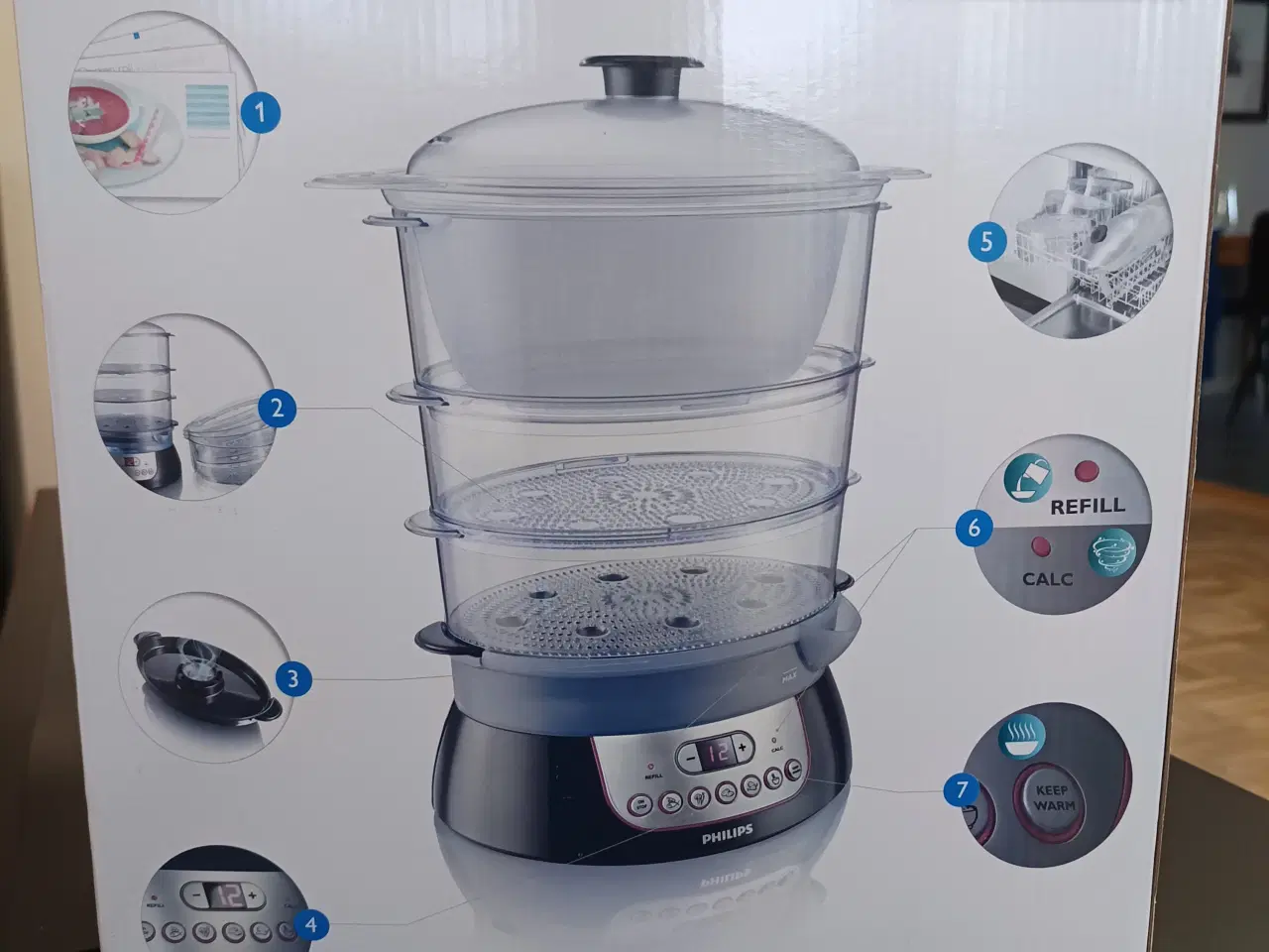 Billede 4 - Philips dampkoger