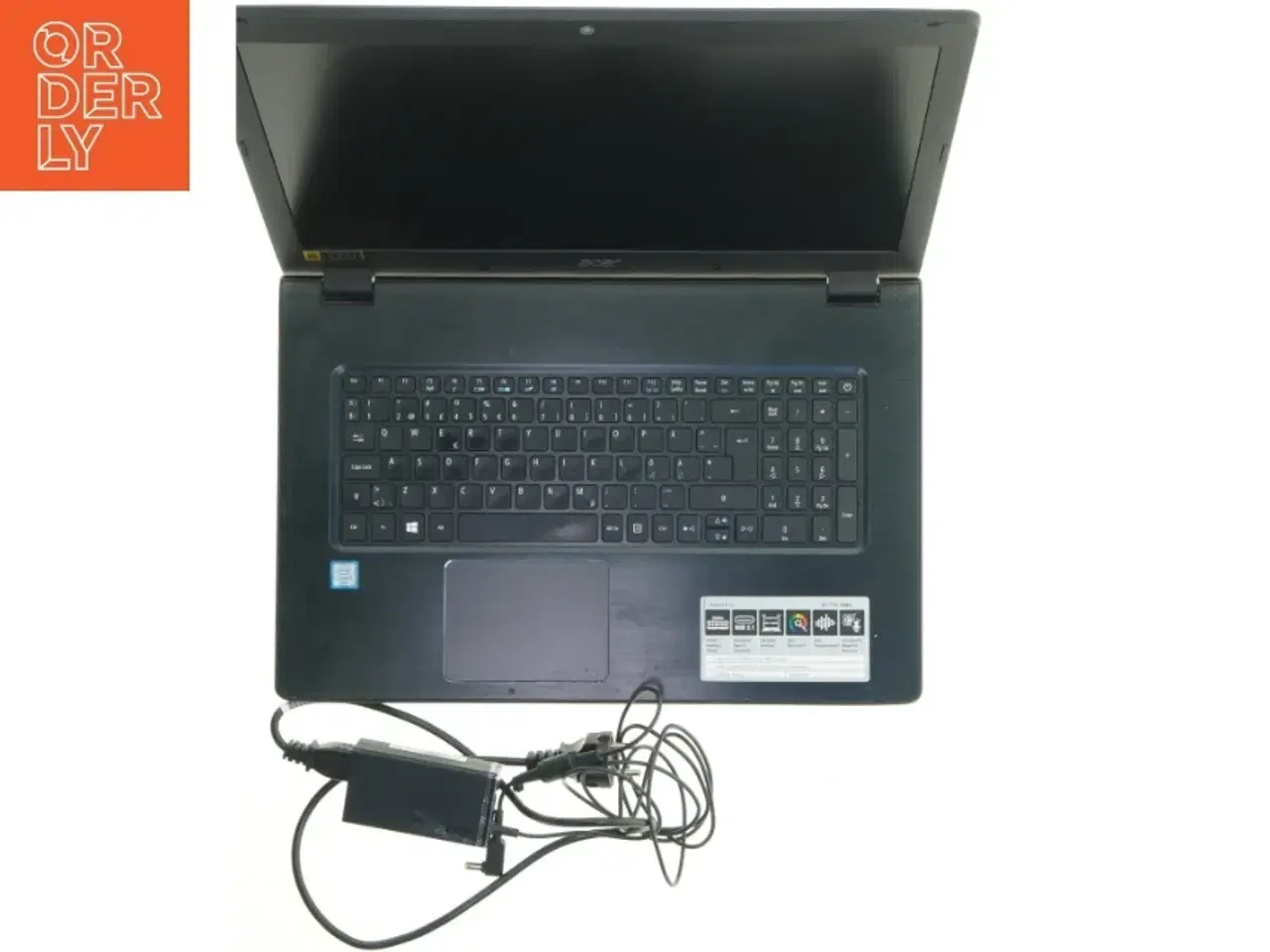 Billede 5 - Acer bærbar computer med oplader fra Acer (str. 42x28 cm)