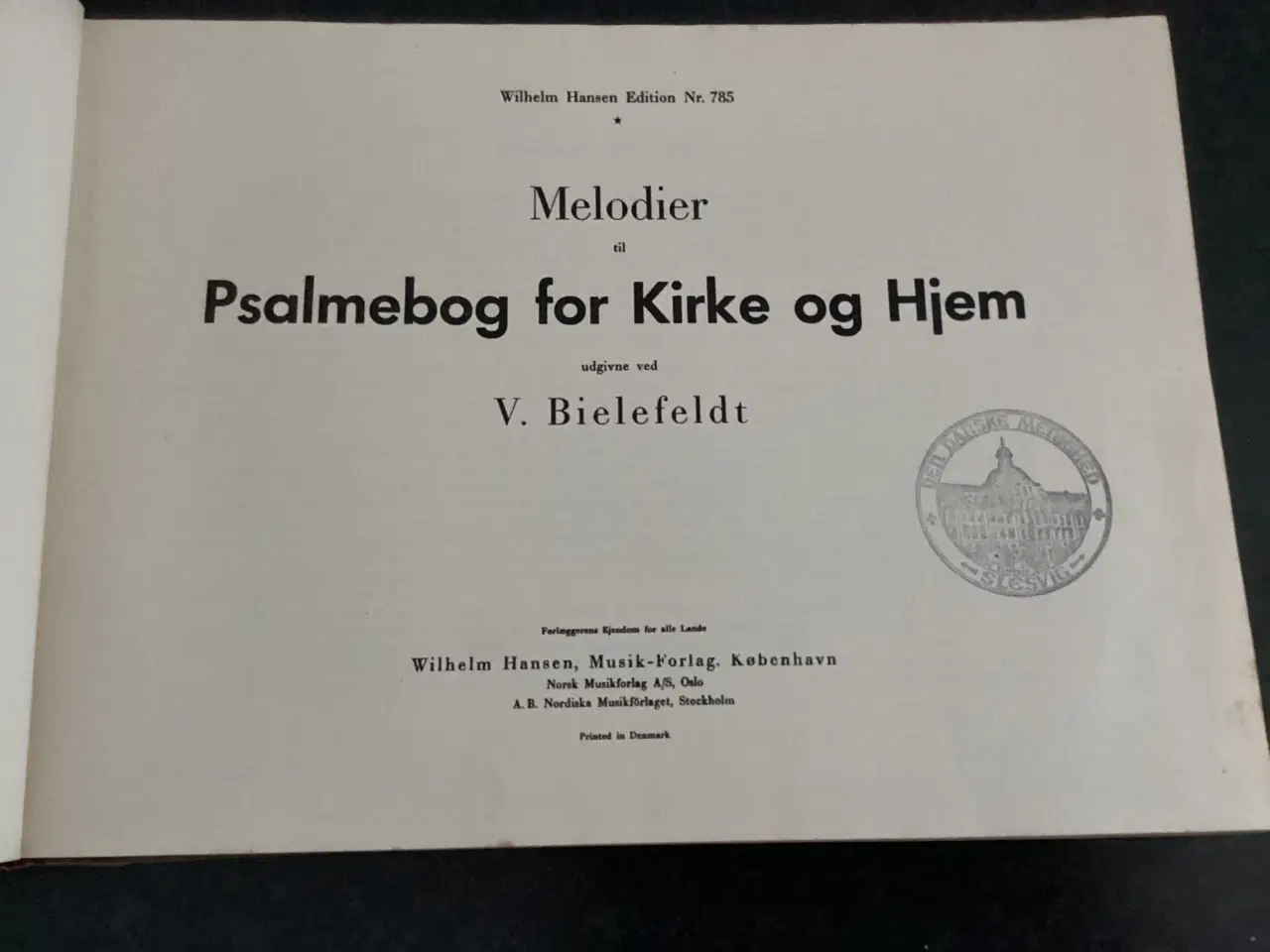 Billede 5 - MELODIER TIL PSALMEBOG FOR KIRKE OG HJEM