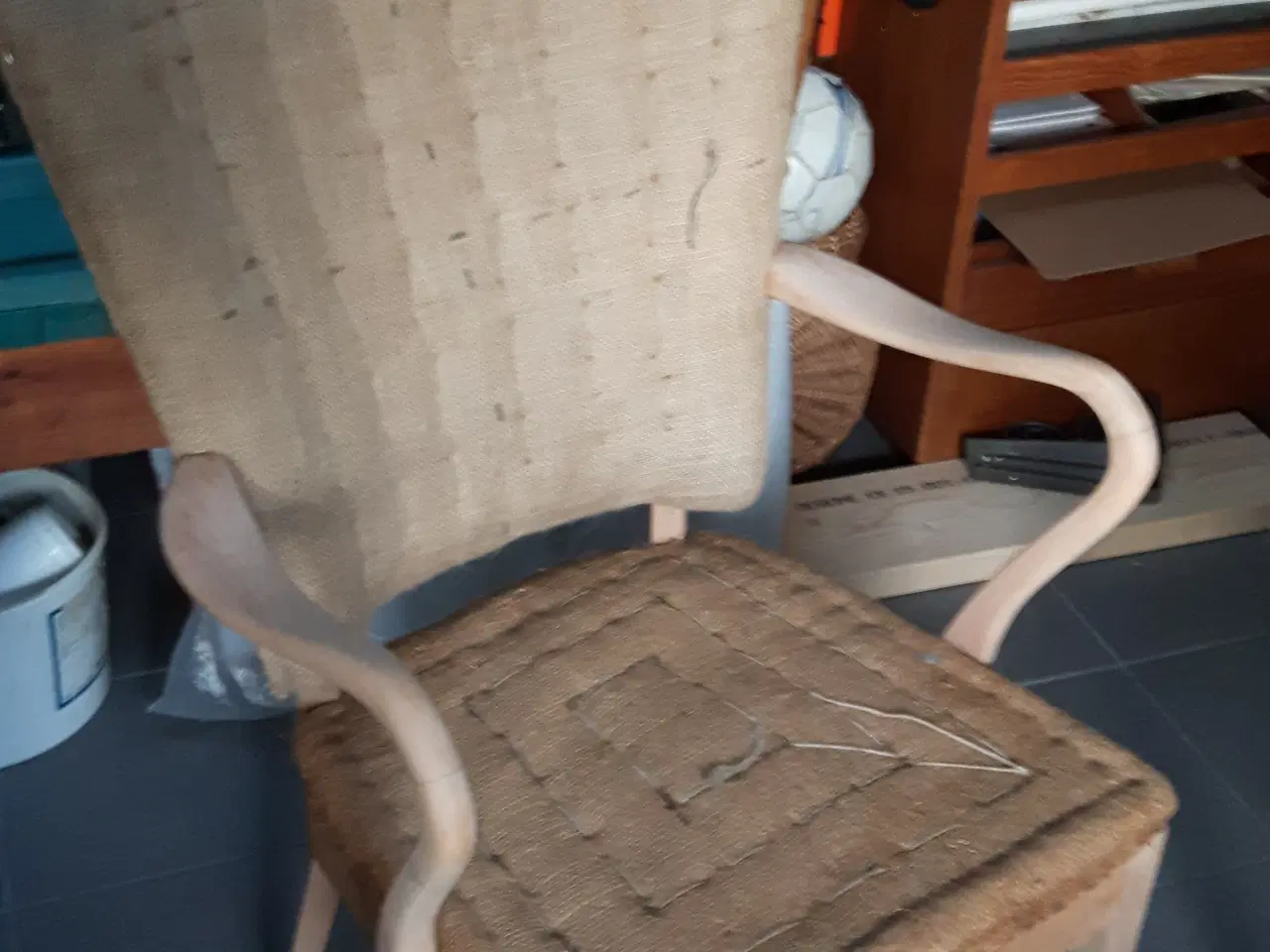 Billede 5 - Alfred Christensen - stol med armlæn