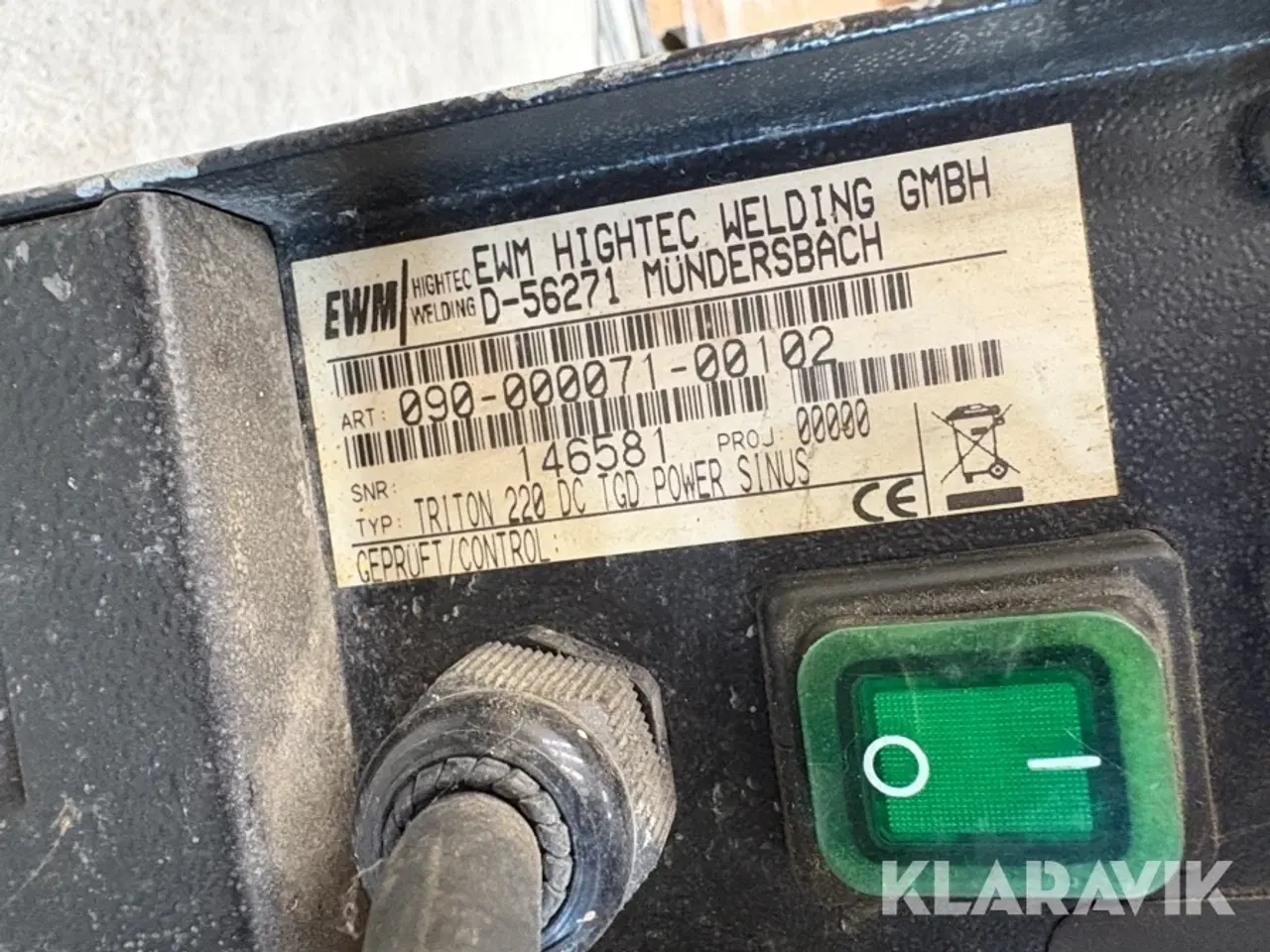 Billede 10 - Svejsemaskine EWM Triton 2200 dc