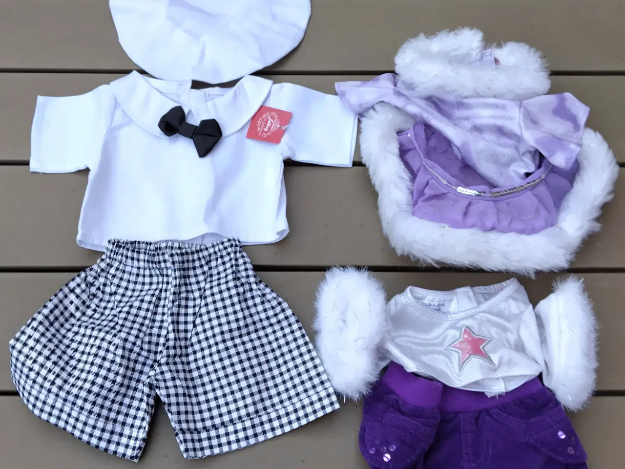Billede 2 - Build-a-bear 5 Bamser, Tøj og Sko