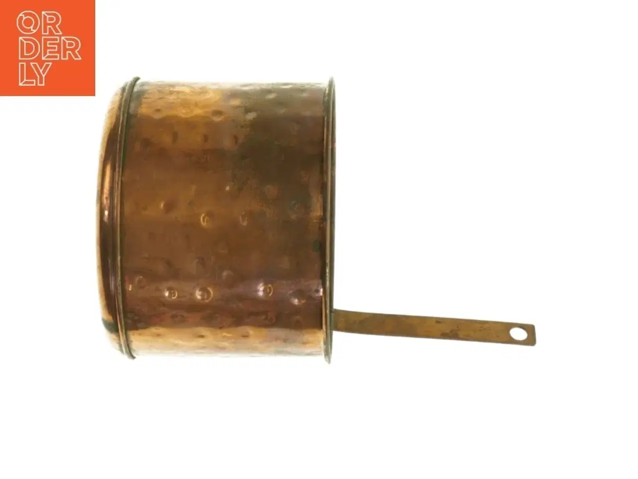 Billede 2 - Gammel kobber krukke (str. 15 x 23,5 cm)