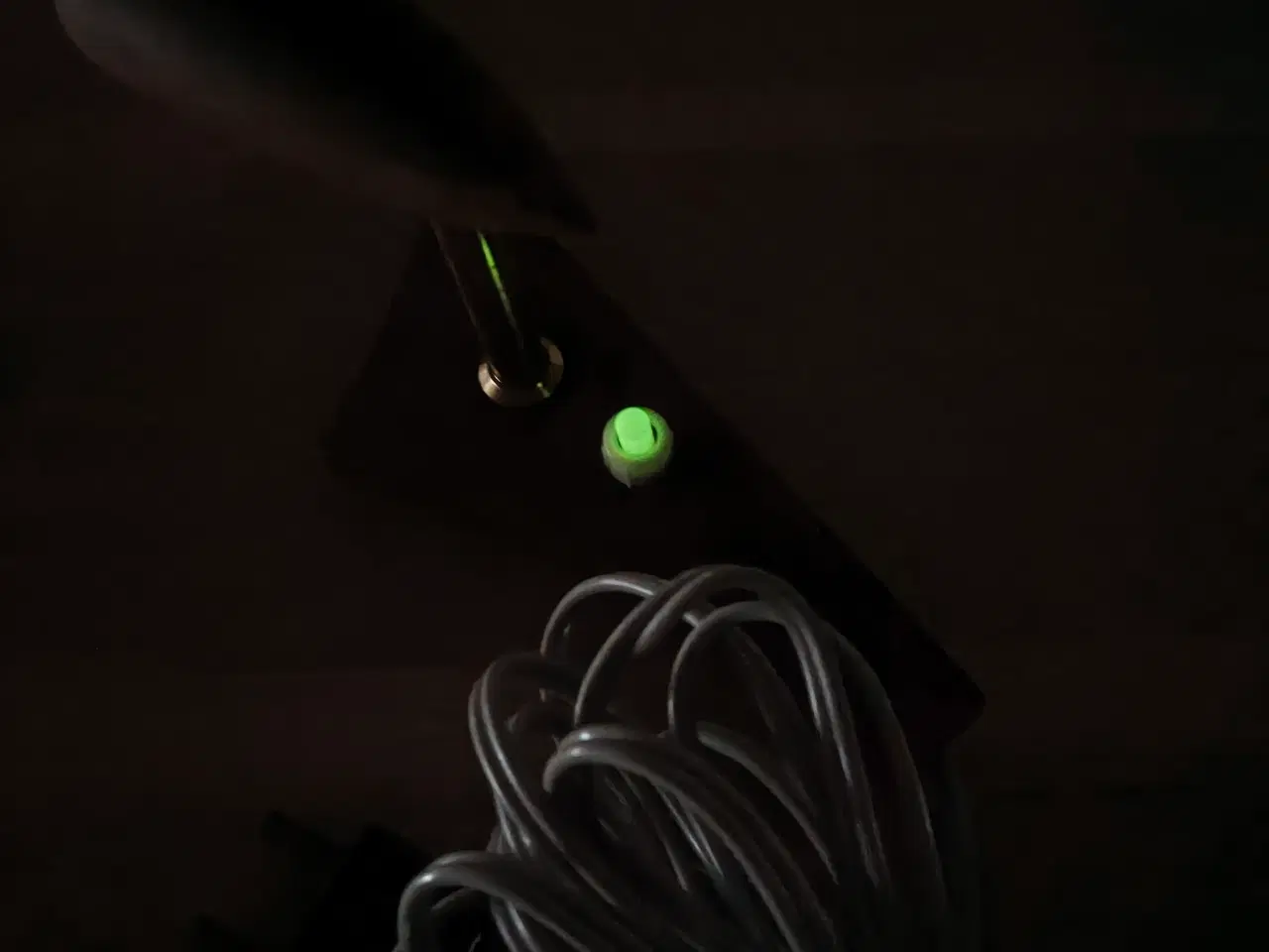 Billede 4 - Fin retro teak væglampe