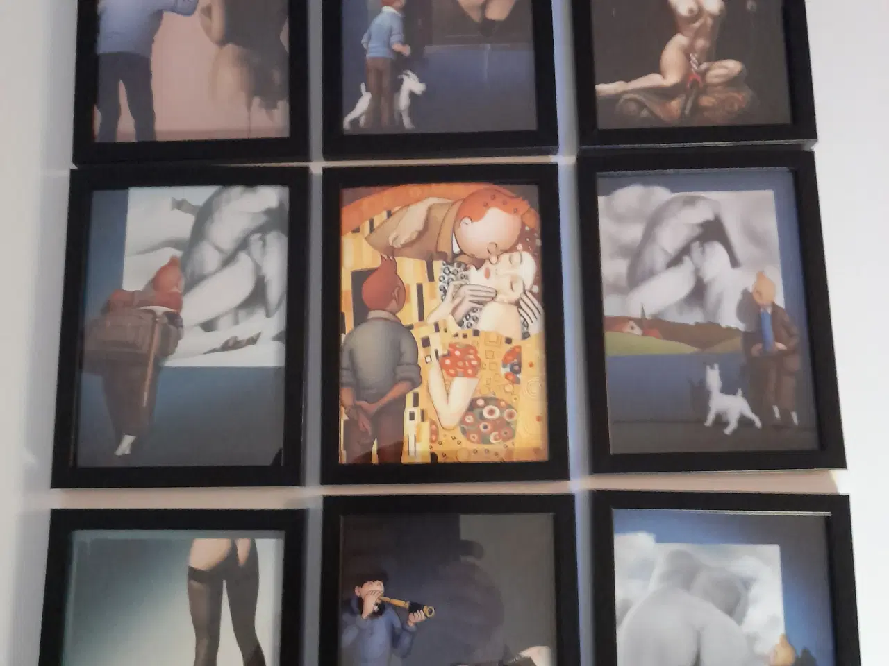 Billede 2 - Tintin billeder 15 x20 cm