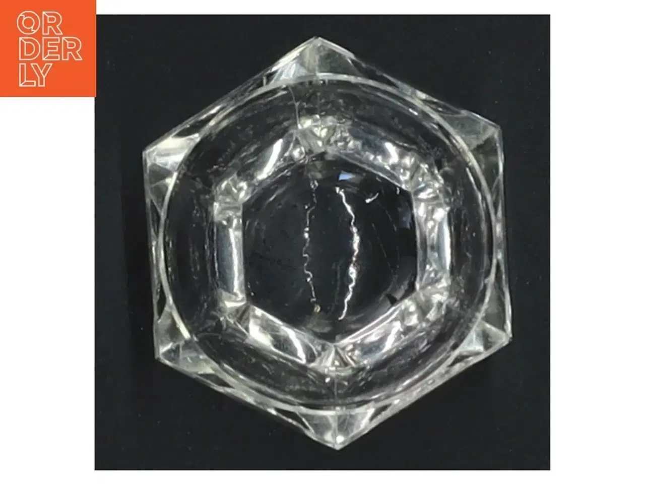 Billede 2 - Lille retro glasskål (str. Ø 5 cm)