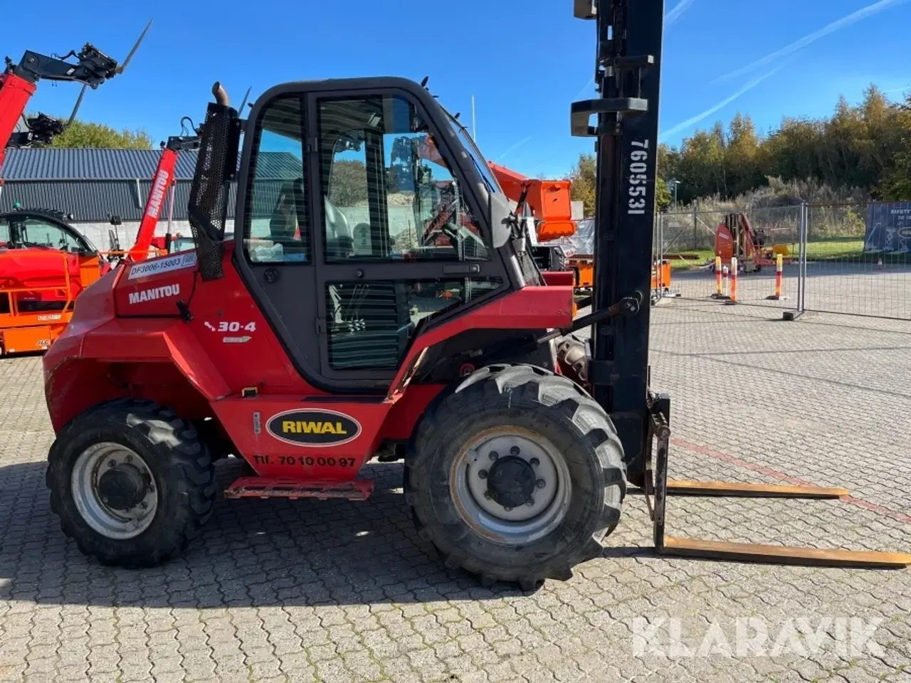 Billede 6 - Diesel Truck Manitou M30-4 4x4