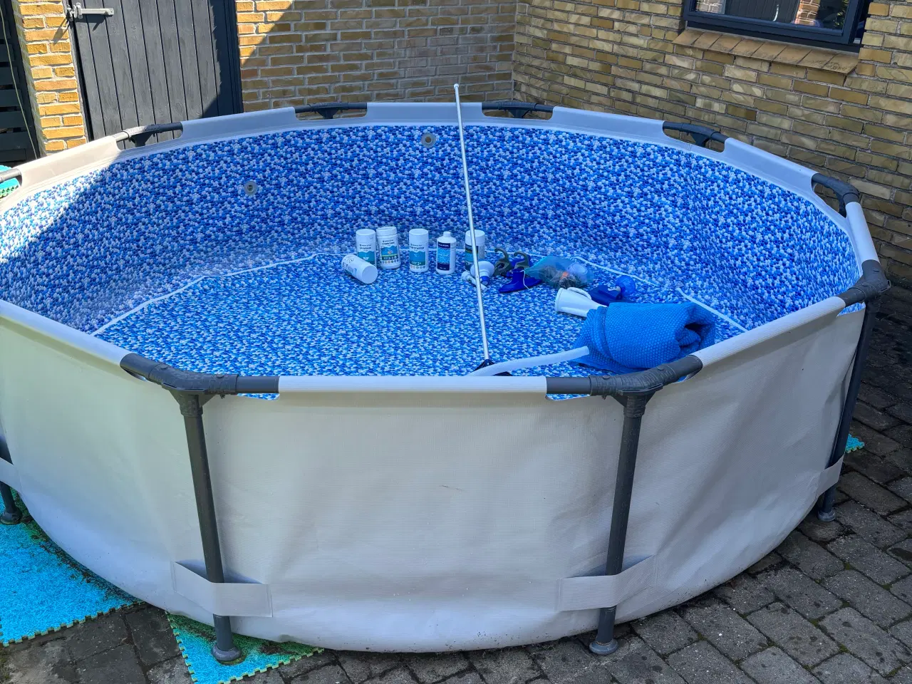 Billede 2 - Bestway pool med diverse tilbehør