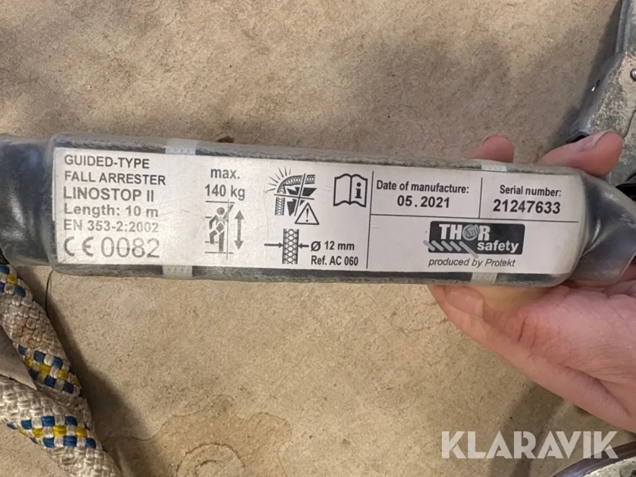 Billede 6 - Faldsikring Lectus safety - 3 sæt