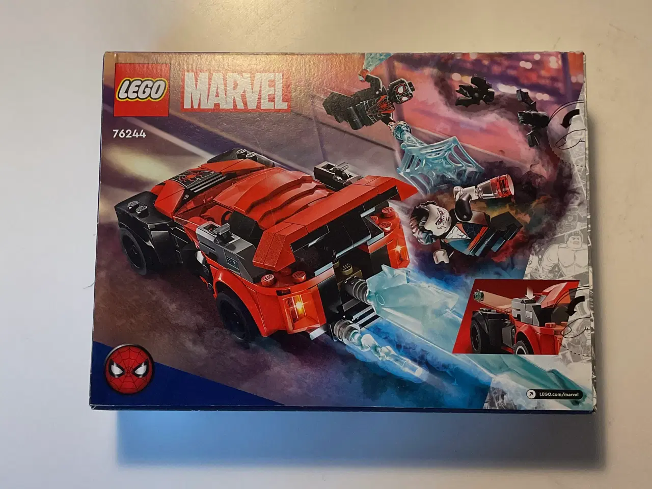 Billede 2 - LEGO Super Heroes 76244 Miles Morales mod Morbius.