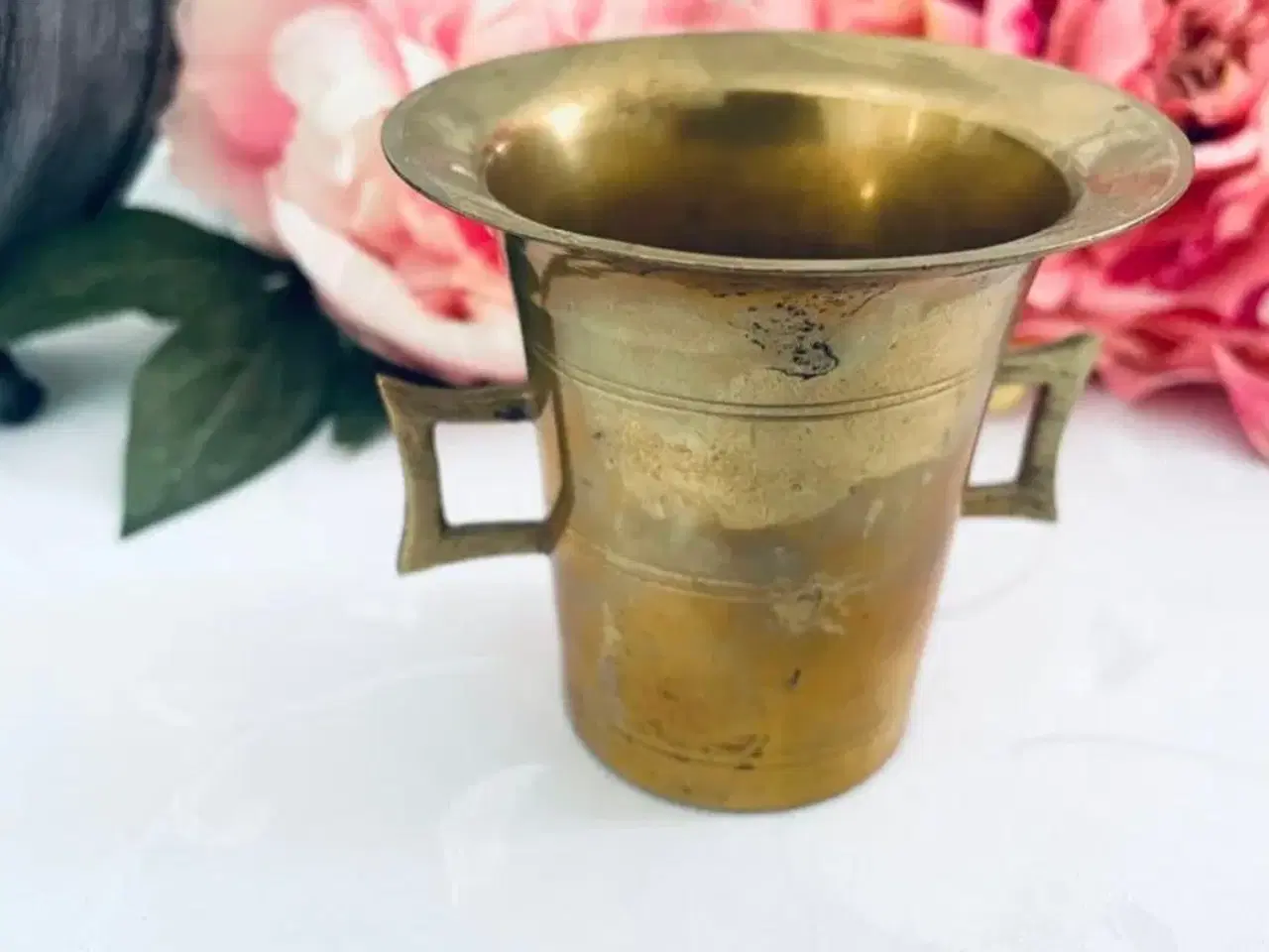 Billede 3 - Ældre vintage krukke med patina 