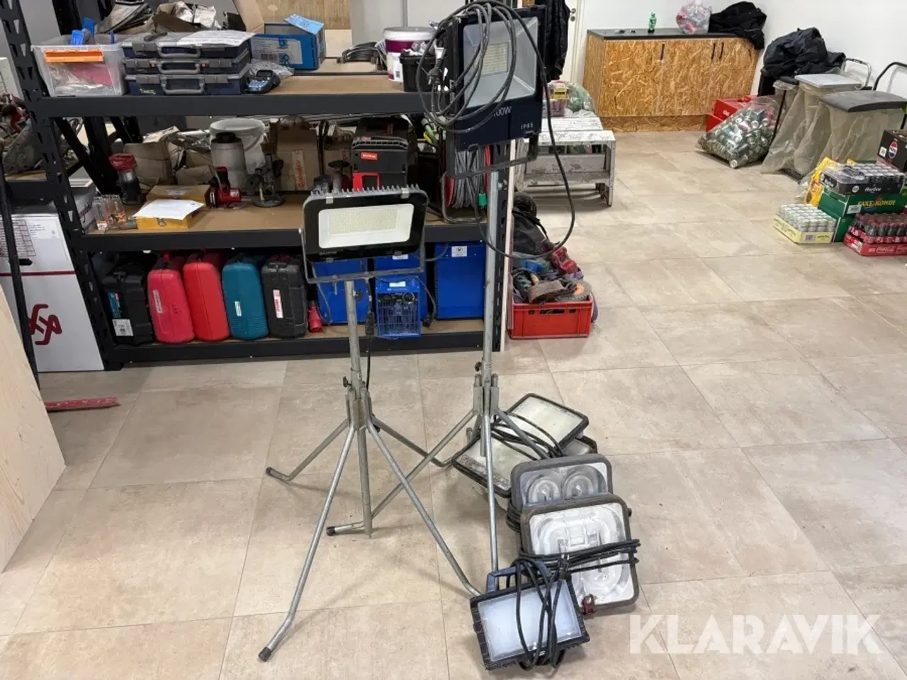 Billede 1 - LED Arbejdslamper - 7 styks