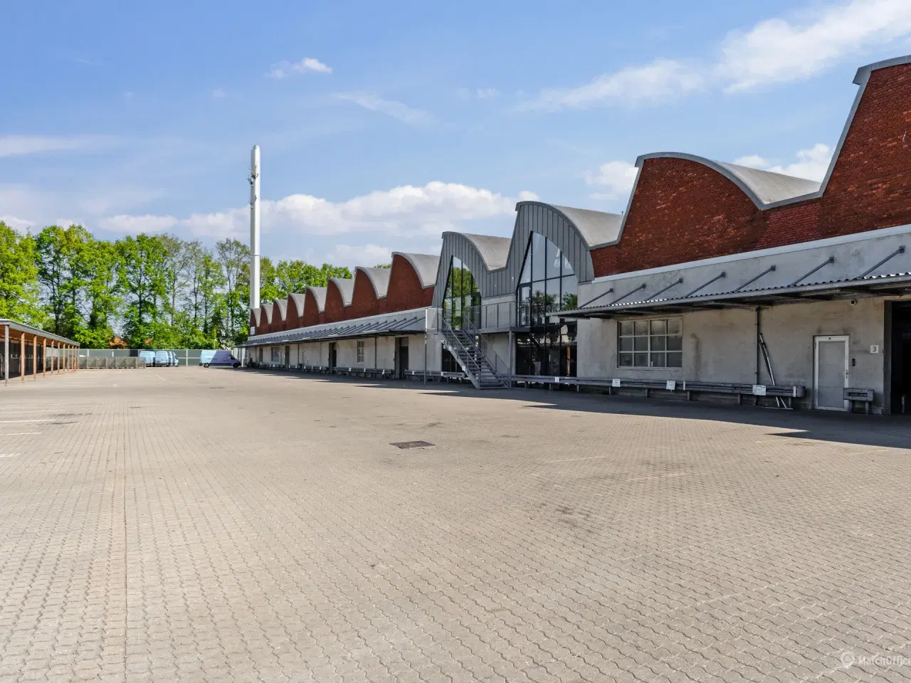 Billede 3 - Lager-og kontorlokaler med indhegnet gårdareal