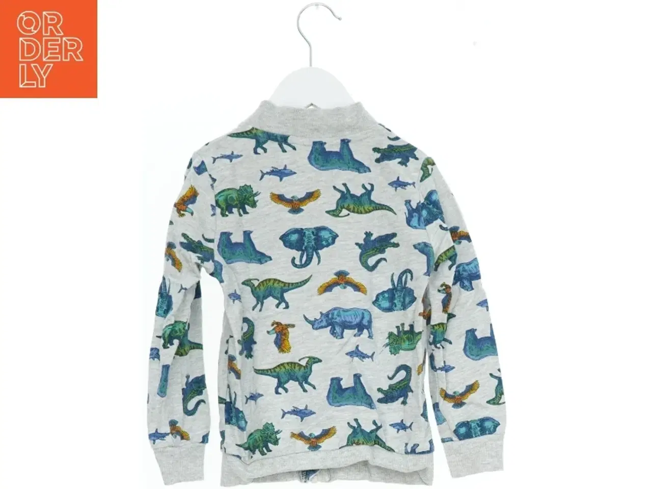 Billede 2 - Børne cardigan med dinosaurus print fra Name It (str. 110)