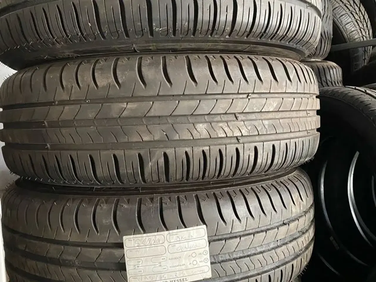 Billede 2 - Michelin dæk på stålfælge