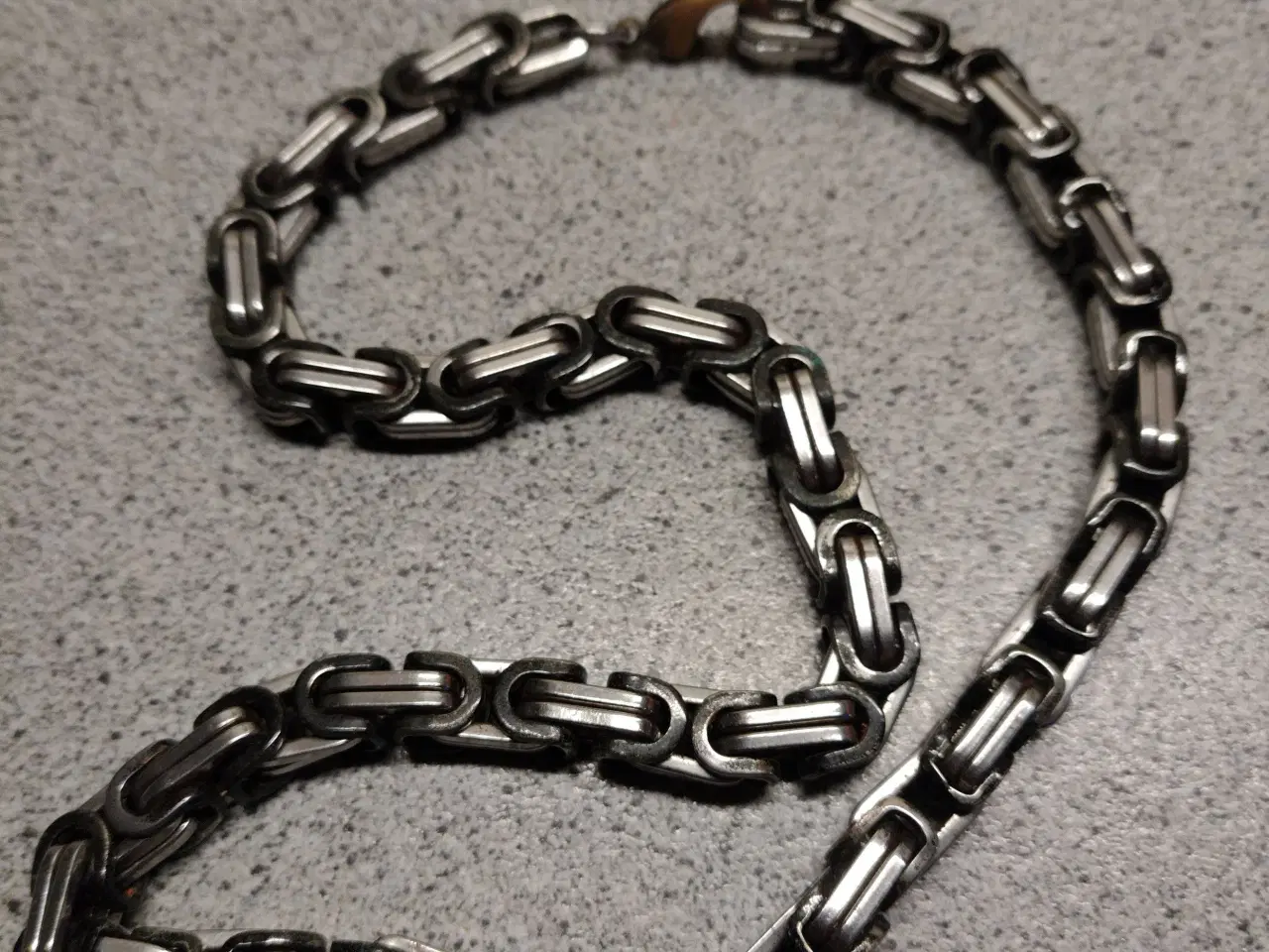 Billede 2 - Cykel kæde ligende halskæde