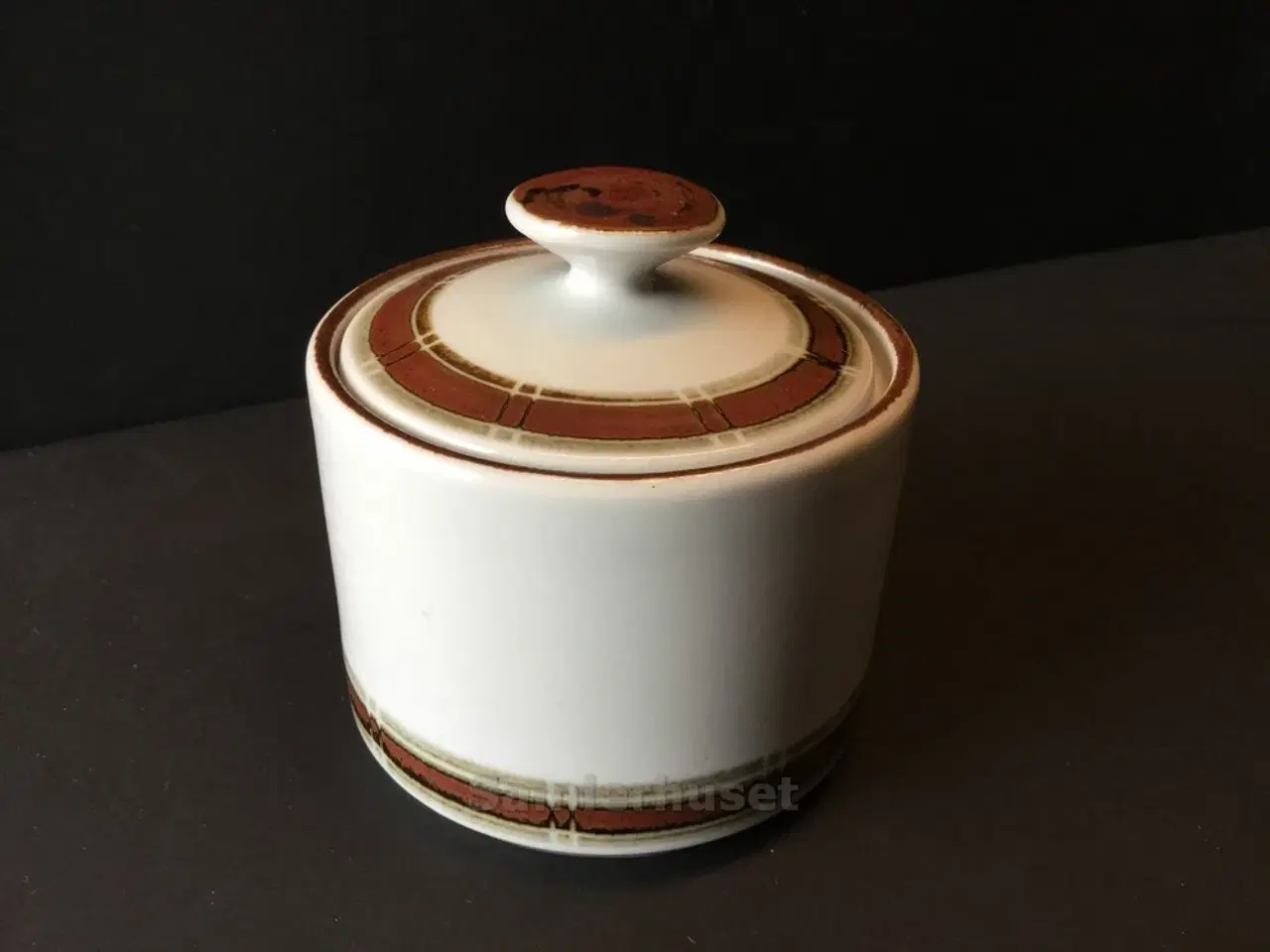 Billede 1 - Selandia Sukkerskål 7½x10½ cm.