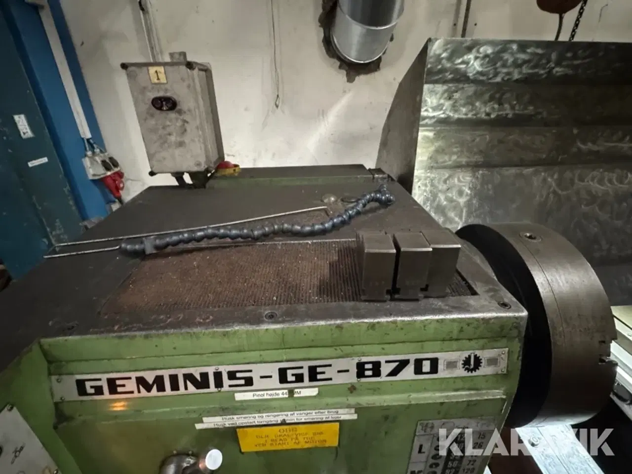 Billede 12 - Drejebænk Geminis GE-870