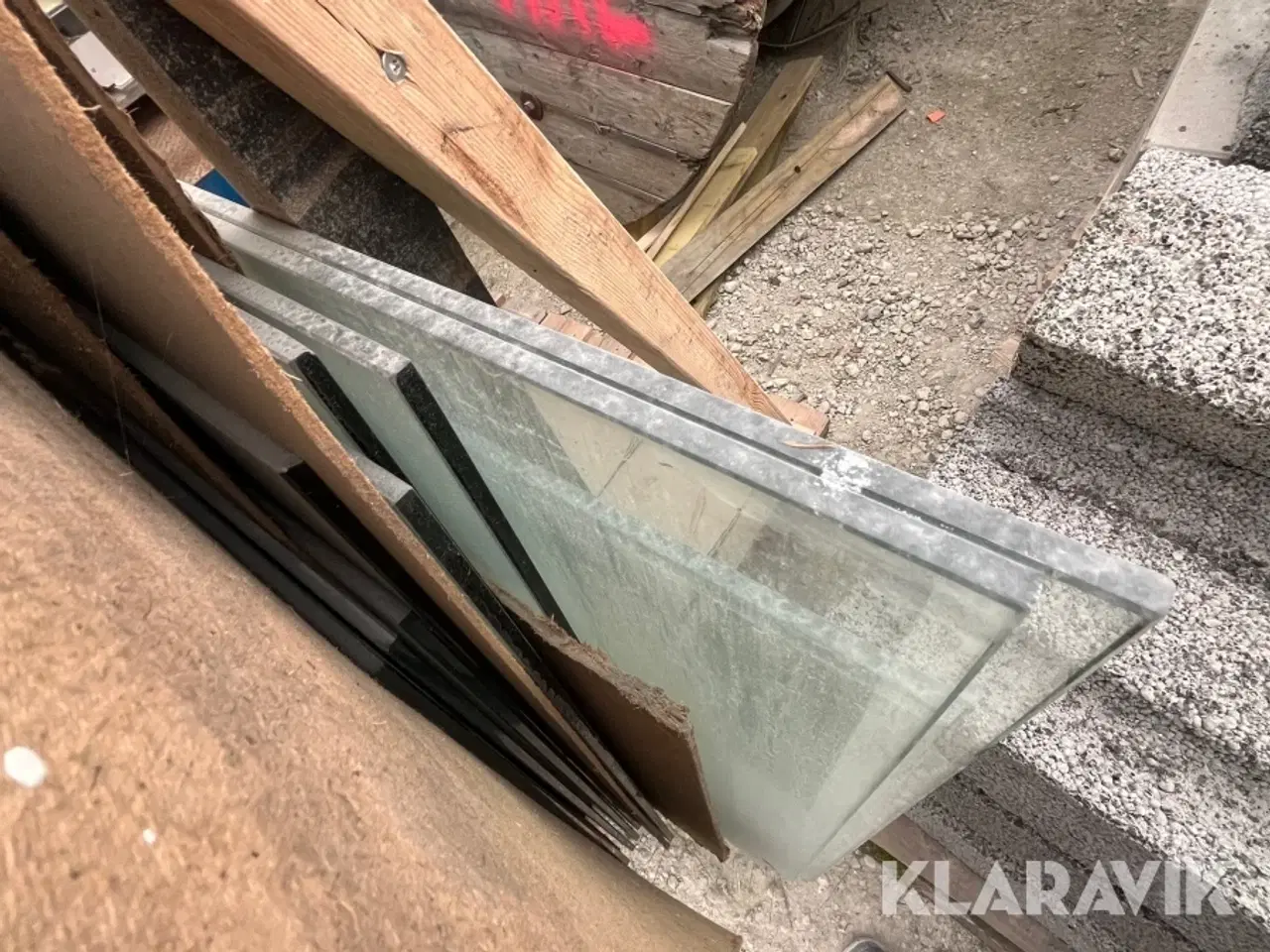 Billede 4 - Glas med slebne kanter - 11 styk