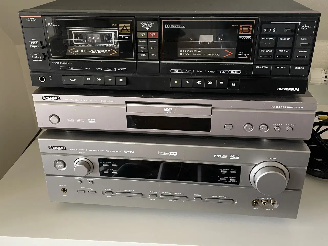 Billede 1 - Yamaha surround anlæg 5x80W med JBL højtalere