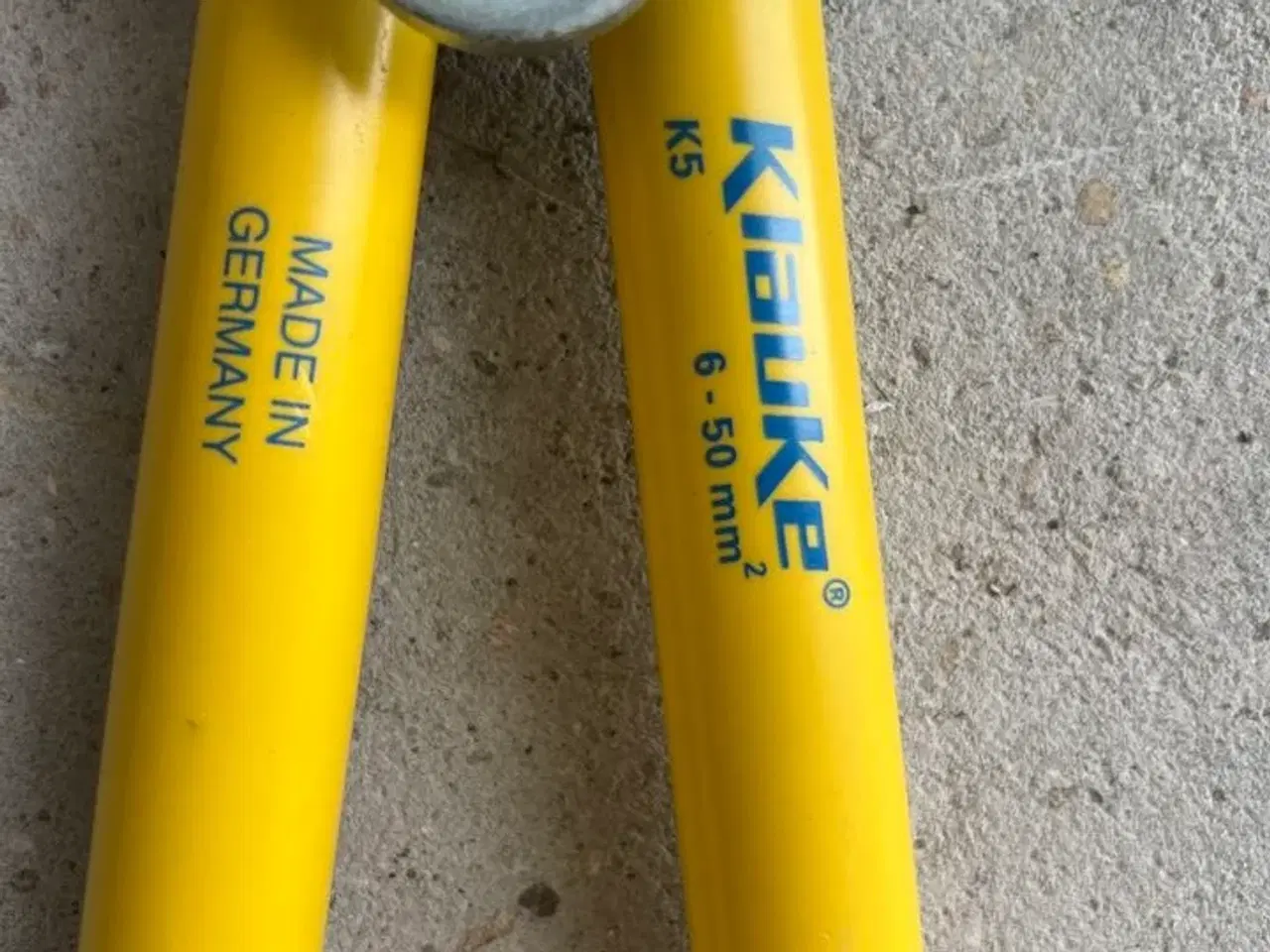 Billede 2 - Krympetang til rørkabelsko KLAUKE K5 6-50 mm2
