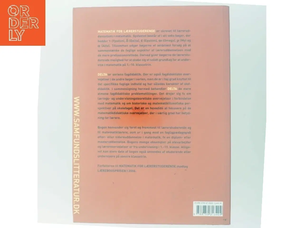 Billede 3 - Matematik for lærerstuderende : delta 2.0 : fagdidaktik, 1.-10. klasse af Jeppe Skott (Bog)