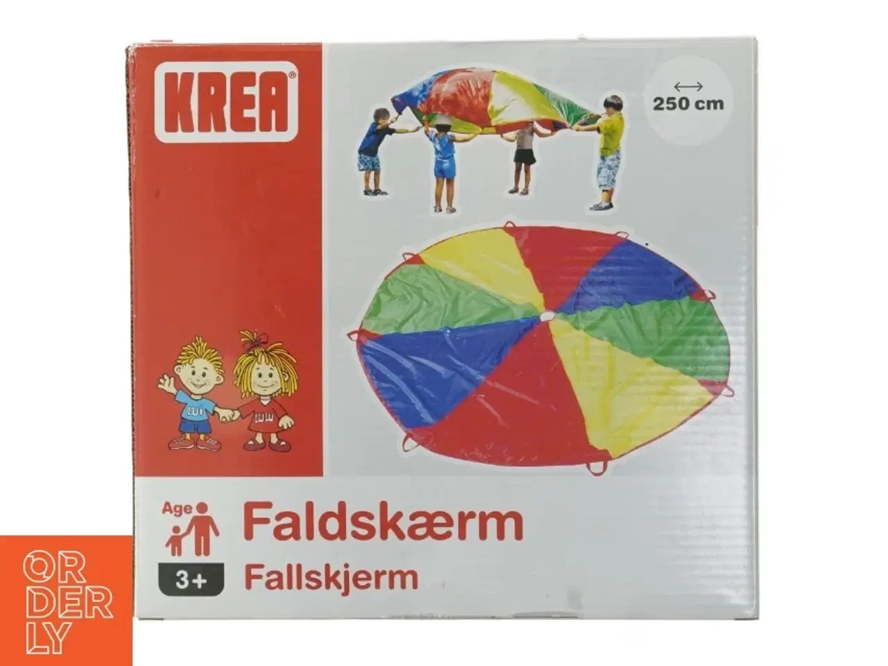 Billede 1 - Faldskærm til børneleg fra Krea (str. Ø. 250 cm)